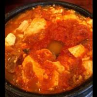 4. Kimchi Beef Tofu Soup · 