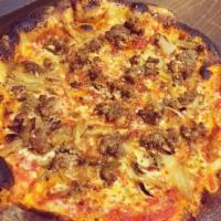 Fennel Countdown Pizza · Marinara, Fontina, House Sausage, Fresh and Caramelized Fennel