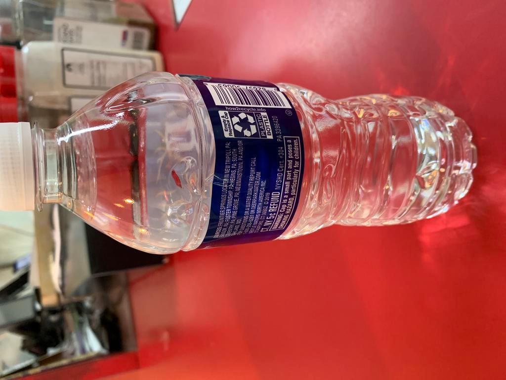 Water Bottle · Deer park or nestle water