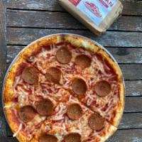 Be-Hive Pepperoni Pizza · Be-Hive Pepperoni, Violife Mozz
