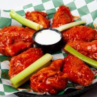 Wings by the Pound · Enjoy our plump, juicy chicken wings cooked fresh and tossed in your favorite wing sauce. Th...