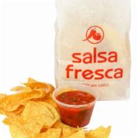 Chips & Mild Salsa · 8oz Bag of Chips and 4oz of our House Made Mild Salsa