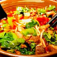 Braised Beef Noodle Soup · Spicy.