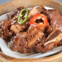 Beef Ribs with Black Pepper (牛仔骨) · A cut of meat including the rib. 