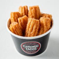 Churro Bites · 8 cinnamon sugar covered churro bites.
