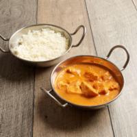 Chicken Makhani · Tender boneless pieces of tandoori chicken cooked in fresh tomato sauce with a touch of ligh...