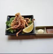 Calamari · Ika geso. Japanese style fried squid.