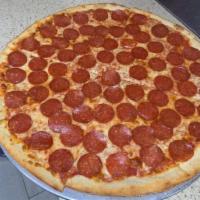 Pepperoni Pizza · made of mozzarella cheese,pepperoni,marinara sauce.