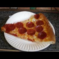 Pepperoni Pizza Slice · Made of mozzarella cheese,pepperoni,marinara sauce.