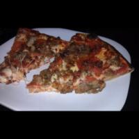 Meatball Pizza Slice · Made of mozzarella cheese,meatballs,marinara sauce.