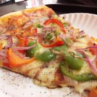 Peppers and Onions Slice · 