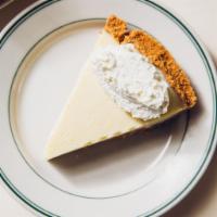 Key Lime Pie · Our House Specialty With A Graham Cracker Crust and Whipped Cream