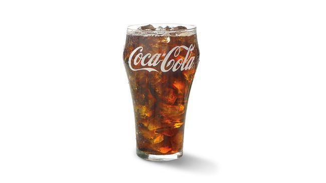 Coke®  · Make sure every bite gets a big sip of deliciousness when you order a large fountain drink.