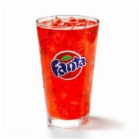 Fanta® Strawberry (30 oz.) · Make sure every bite gets a big sip of deliciousness when you order a large fountain drink.