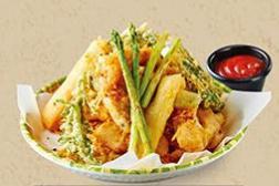 Assorted Tempura · Battered and fried. 