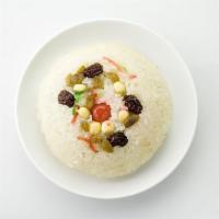 Sticky Rice with Red Bean Paste & Mix Dry Fruit（八宝饭） · 