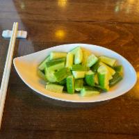 Cucumber in Shanghai Style Sauce（脆口黄瓜） · 