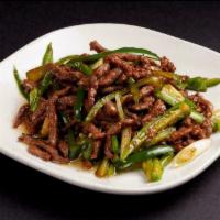 Shredded Beef & Chilly（小椒牛肉丝） · 