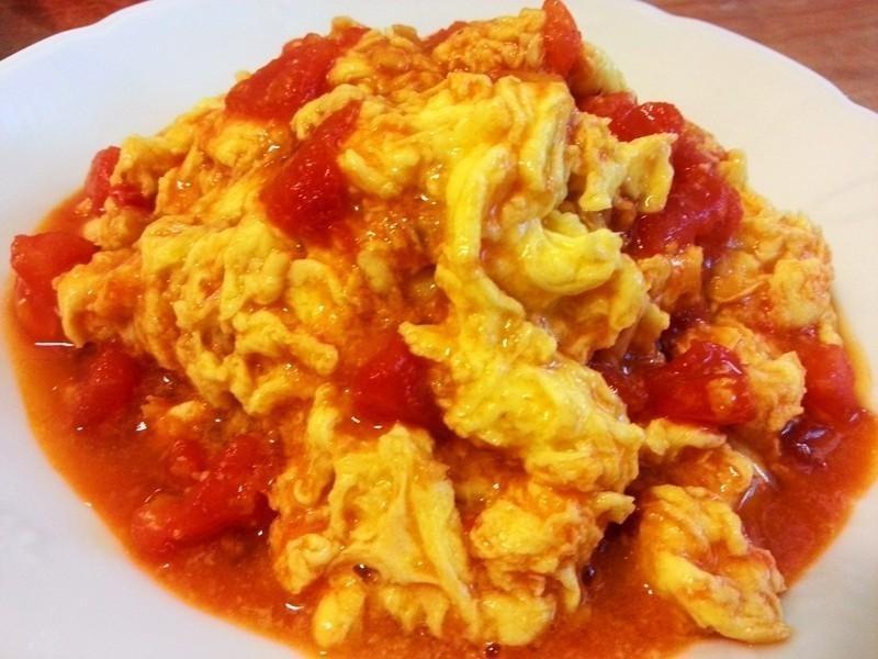 Sauteed Egg with Tomato（西红柿炒蛋） · 