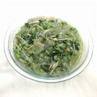 Snow Cabbage with Sheet Jelly（雪菜粉皮） · 