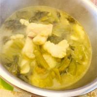 Fish with Sour Cabbage Soup（酸菜鱼片汤） · 