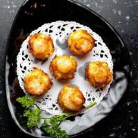 Fried Shumai · Deep fried shrimp dumplings.