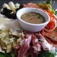 Antipasto Platter · Cheese and meats.