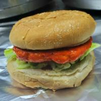 Chicken Burger · Handmade fresh grilled chicken burger with salad, mayo, and ketchup. 