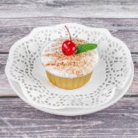 Tres Leche · Sponge cake soaked in three kinds of milk.