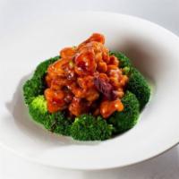 General Tso's Crispy White Meat Chicken · Deep-fried with sweet and spicy sauce. Spicy. 