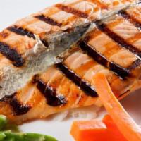 Char-Grilled Teriyaki Sauce Entree · Marinated or glazed in a soy based sauce. 