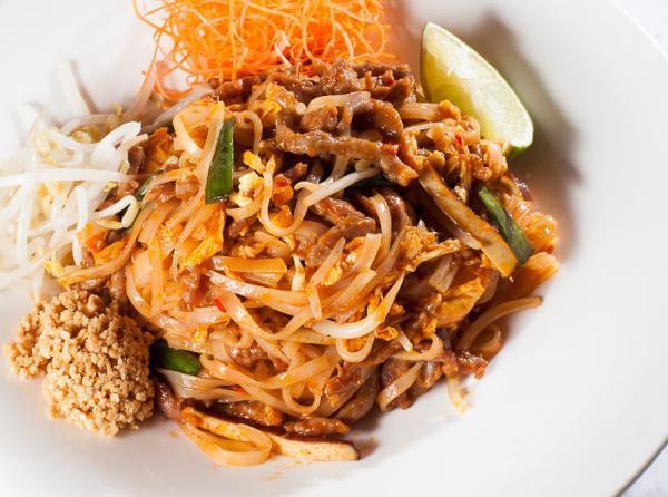 Pad Thai Noodle · Stir fried rice noodle dish. Spicy.