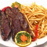 Grilled Beef Ribs/Costela de Vaca Grelhado · Grilled beef ribs. Includes: Rice,beans,french fries