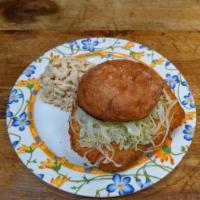 Katsu Sandwich - Pork · Choice of Panko Crusted Pork Or Chicken Cutlet with Shredded Iceberg, Shaved Sweet Onion, Ma...