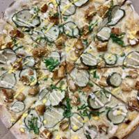 Vegan Jumbos Famous Popeye Pizza · This one is Famous, Vegan Popeye – Our Top Secret Housemade Vegan Fried Chick-un, House Made...