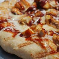 BBQ Chicken/ Honey BBQ · BBQ sauce, ranch, bacon, and chicken (ranch or honey).