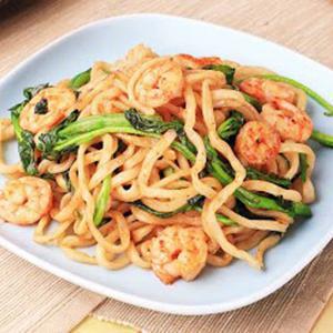 #50. Shrimp Udon · Thick wheat flour noodles.