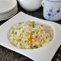 #80. Yeung Chow Fried Rice · Stir fried.