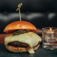Wagyu burger with frites · Beef.