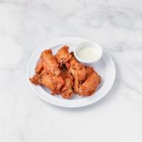 12 Buffalo Wings · BBQ or spicy.