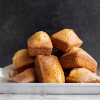 Baker's Dozen Cornbread · 13 pieces of scratch-made cornbread, made with coarse ground corn meal and baked fresh all d...