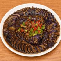 1008. Spicy Eggplant in Garlic Sauce · 