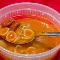 Homemade Minestone Soup · Hearty, tasty and loaded with garden vegetables.