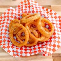 Onion Rings · Served with ranch dipping sauce.