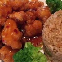 C0. General Tso's Chicken with White Meat · Hot and spicy.
