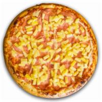 Malibu Pizza · Smoked ham and pineapple.