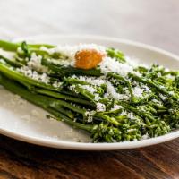 Broccolini · garlic confit, ricotta salata