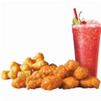 #12 Boneless Wings Combo · 6 pieces. Served with a side and a drink. 100% all white meat chicken with a traditional cri...