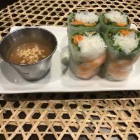 1. Goi Cuon Tom · 2 pieces. Shrimp summer roll.