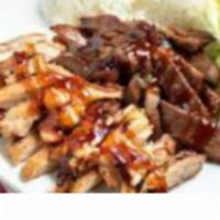 Chicken and Beef Teriyaki · Marinated or glazed in a soy based sauce. 